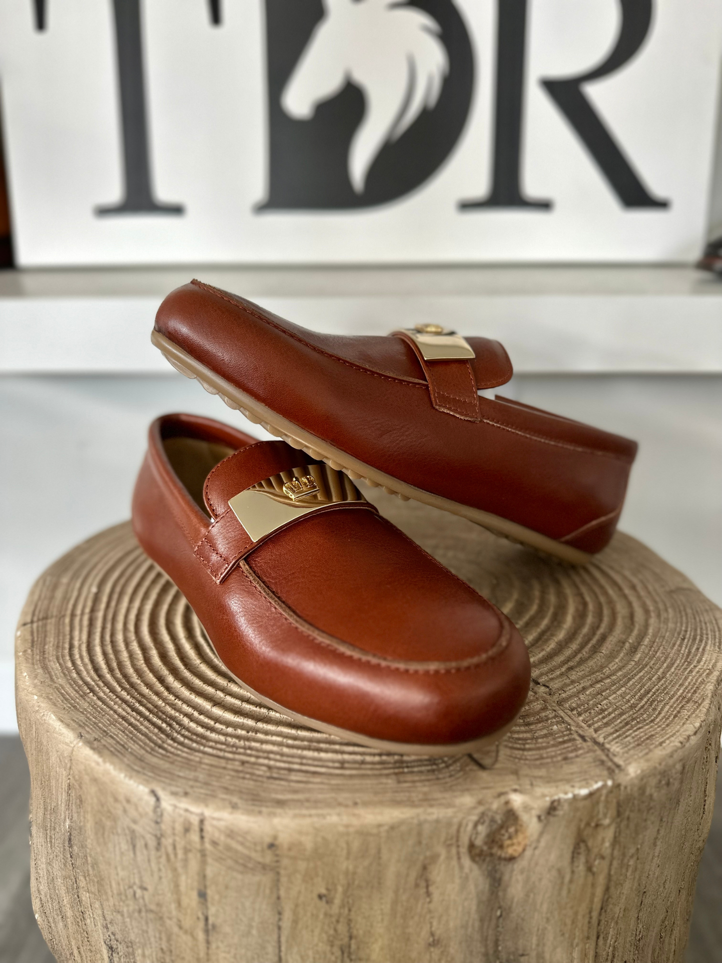 Kingsley Mazy Loafer (Vegetal Cognac)