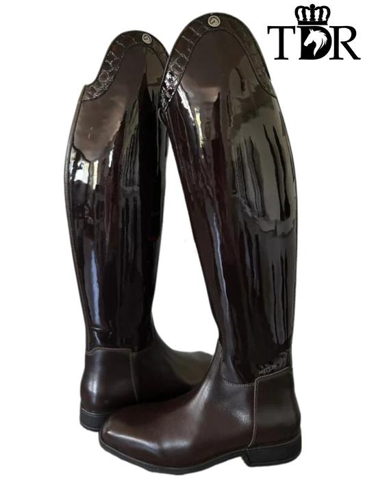 Chester Aachen Dressage Boot (Patent Brown)