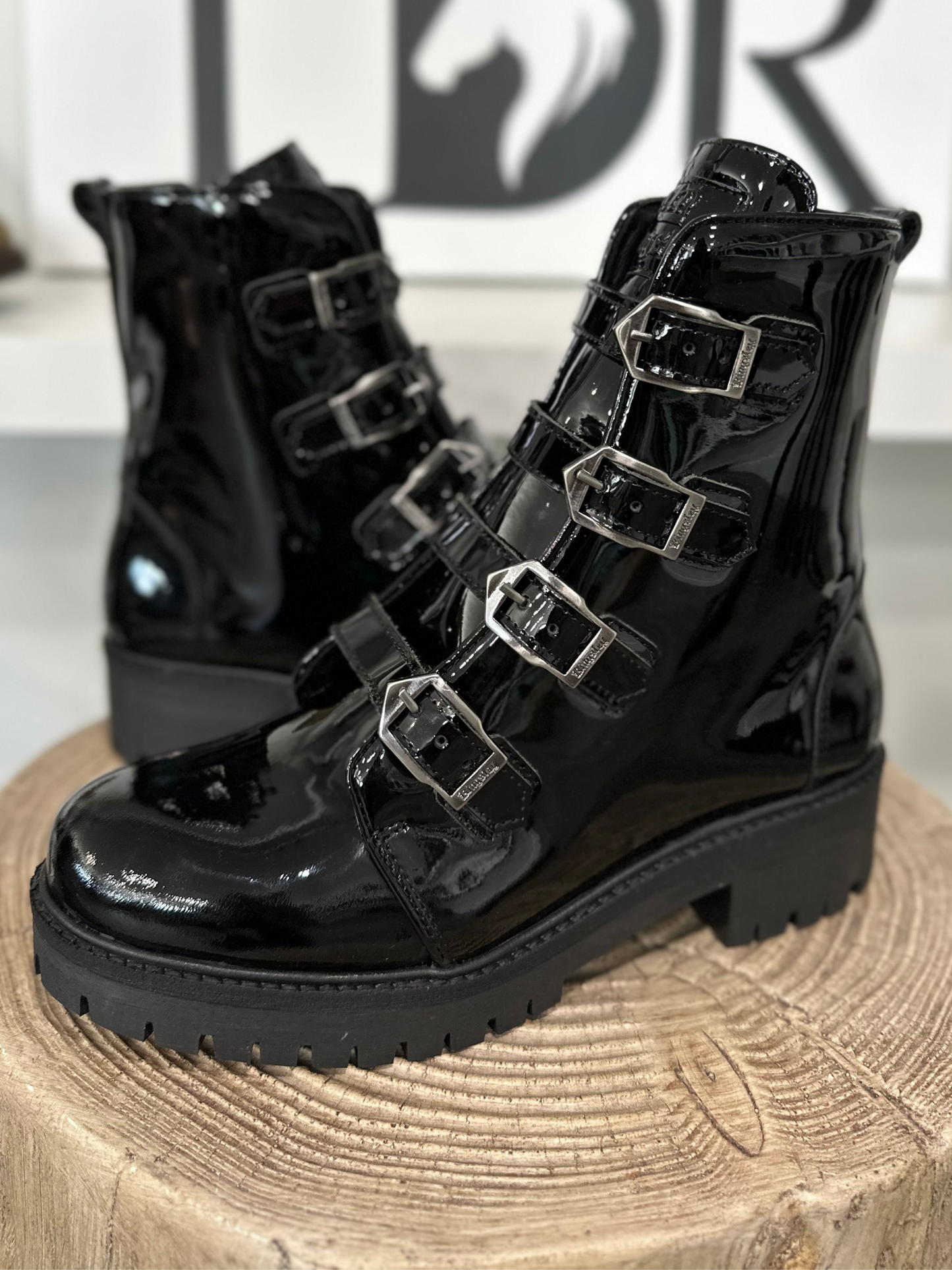 TDR's Kristen P (Kingsley Nova Biker Boot)