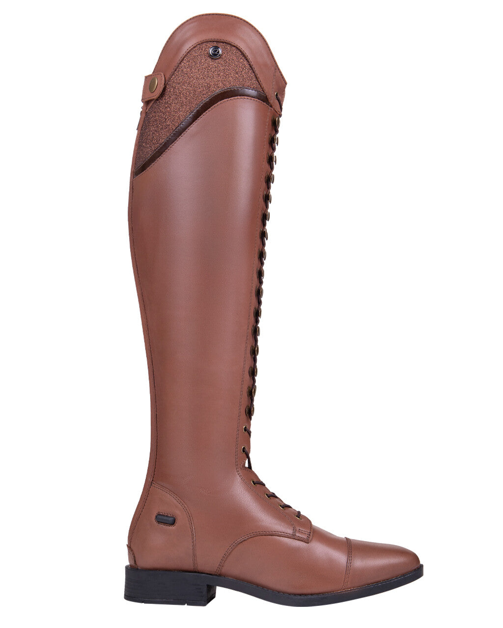 QHP Hailey Laceup Boot (Brown)