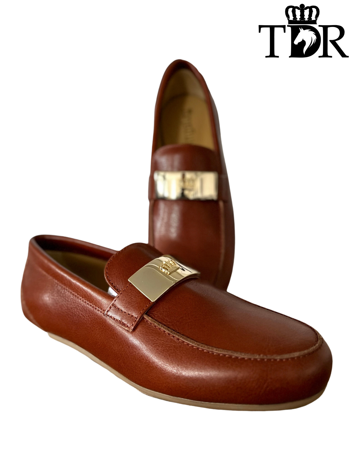Kingsley Mazy Loafer (Vegetal Cognac)