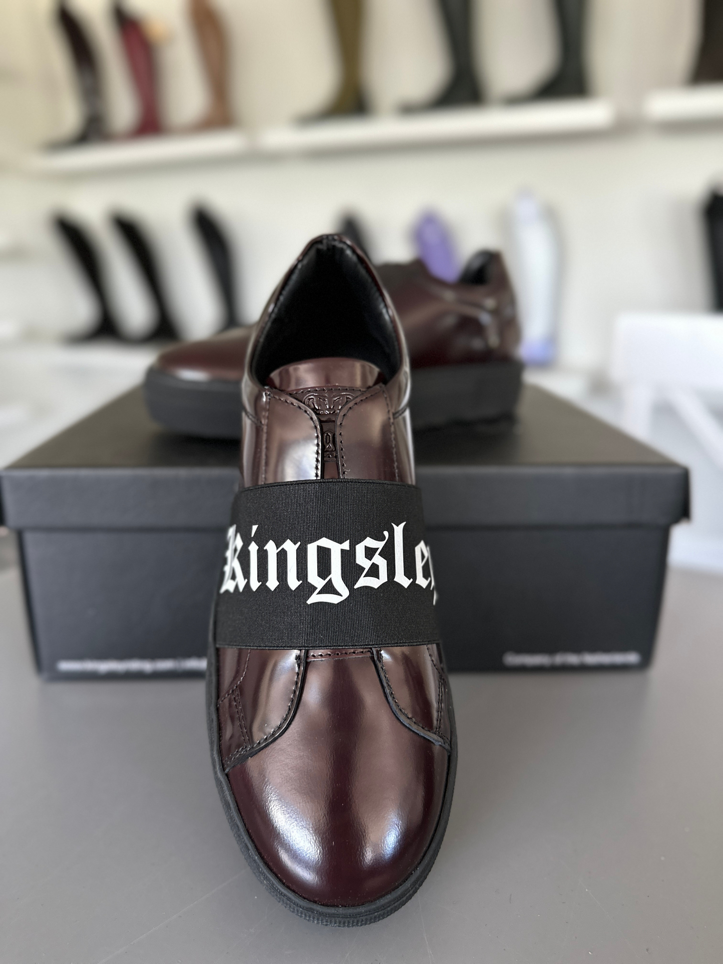 Kingsley Ravi Sneaker (Uragano Bordeaux)