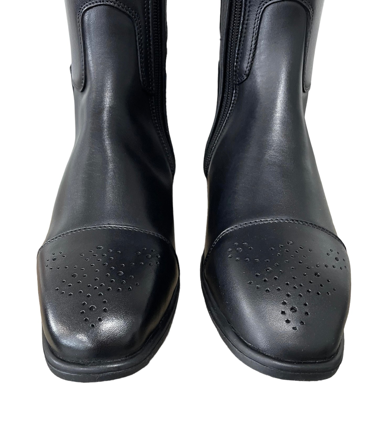 Chester Aachen (Black with Patent and Brogues)