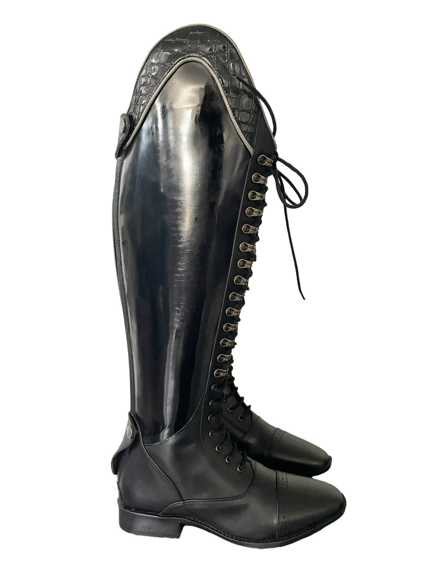WBC Eborio Lace-Up Boot (Brushed Black)