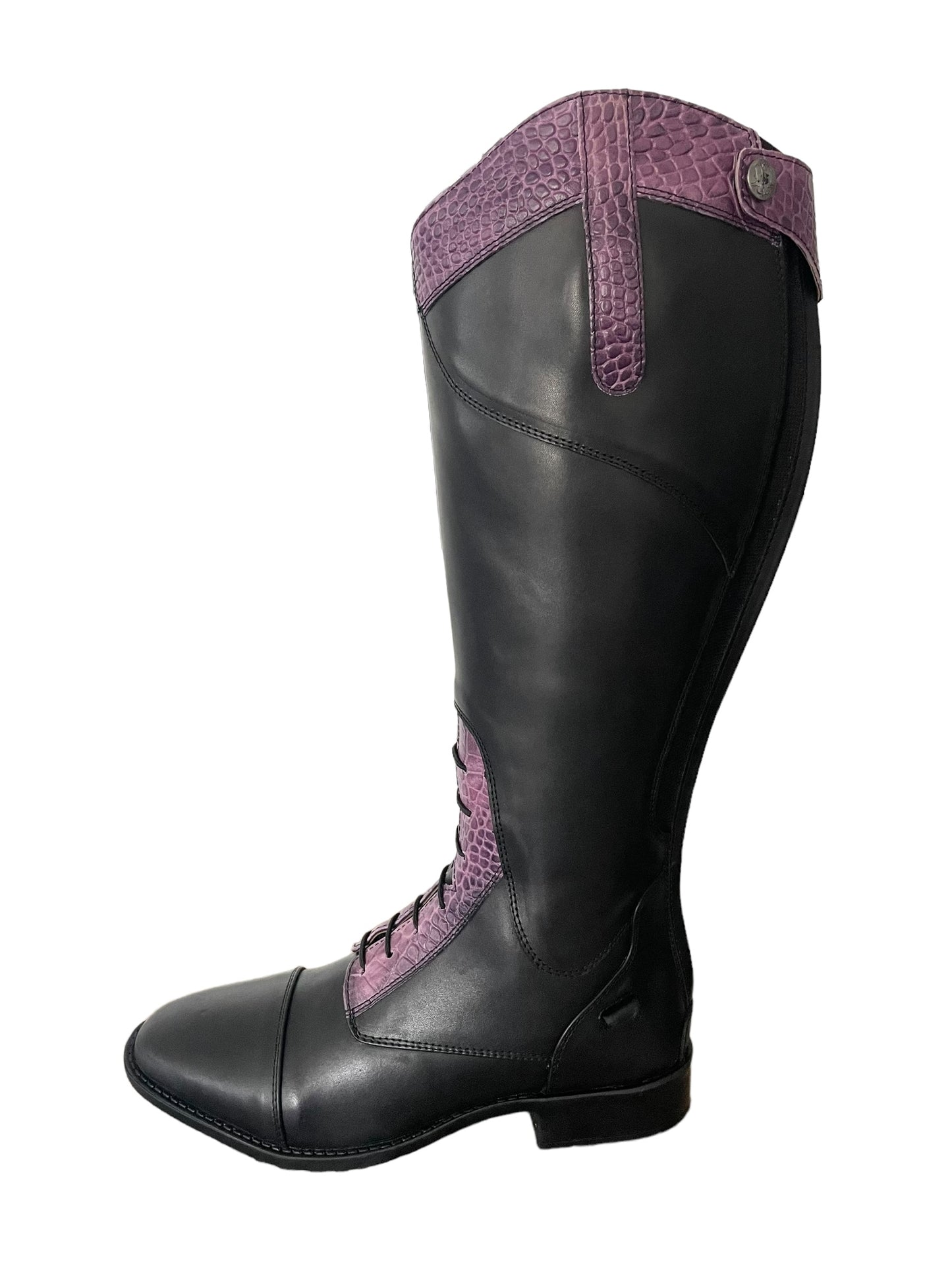 WBC Estrella Field Boot (Black and Purple)