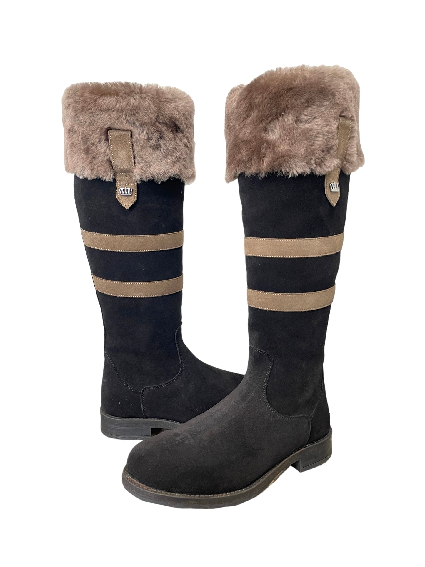 Kingsley Helsinki (Gaucho Black and Taupe Suede)