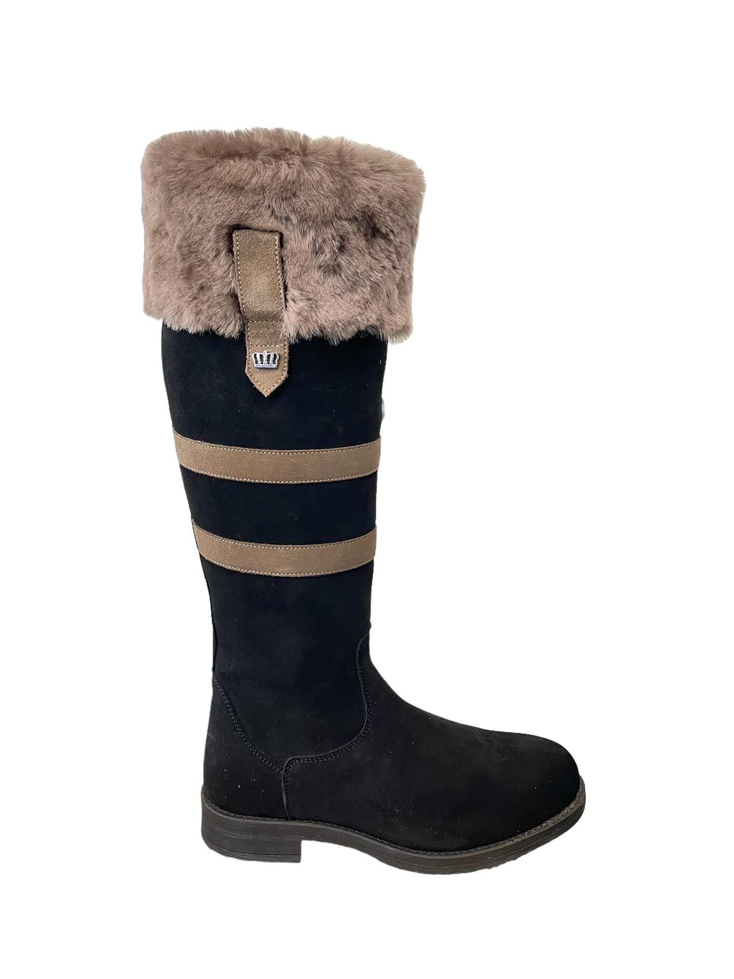 Kingsley Helsinki (Gaucho Black and Taupe Suede)