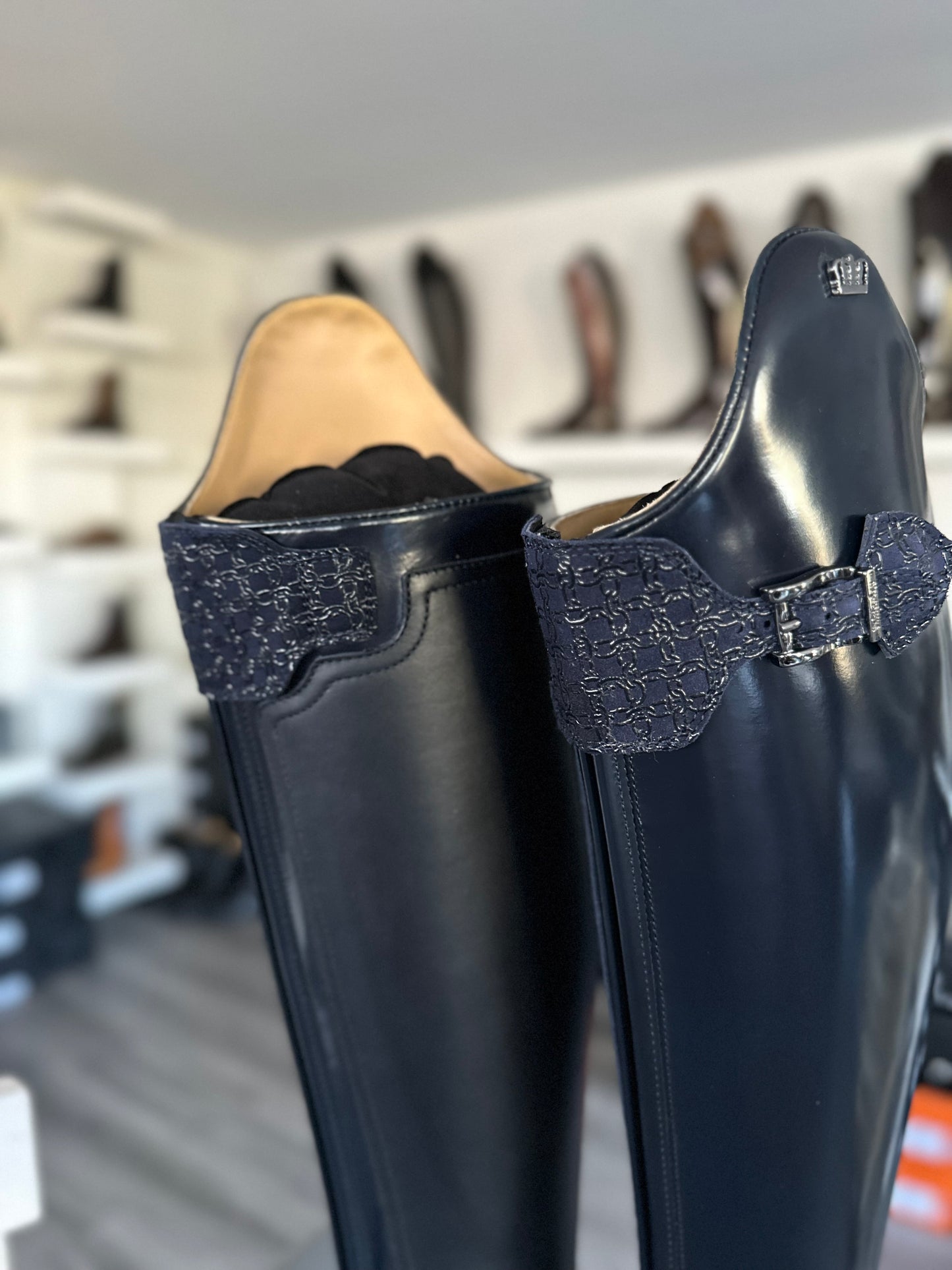 Kingsley London 02 Dressage Boot (Uragano Blue)