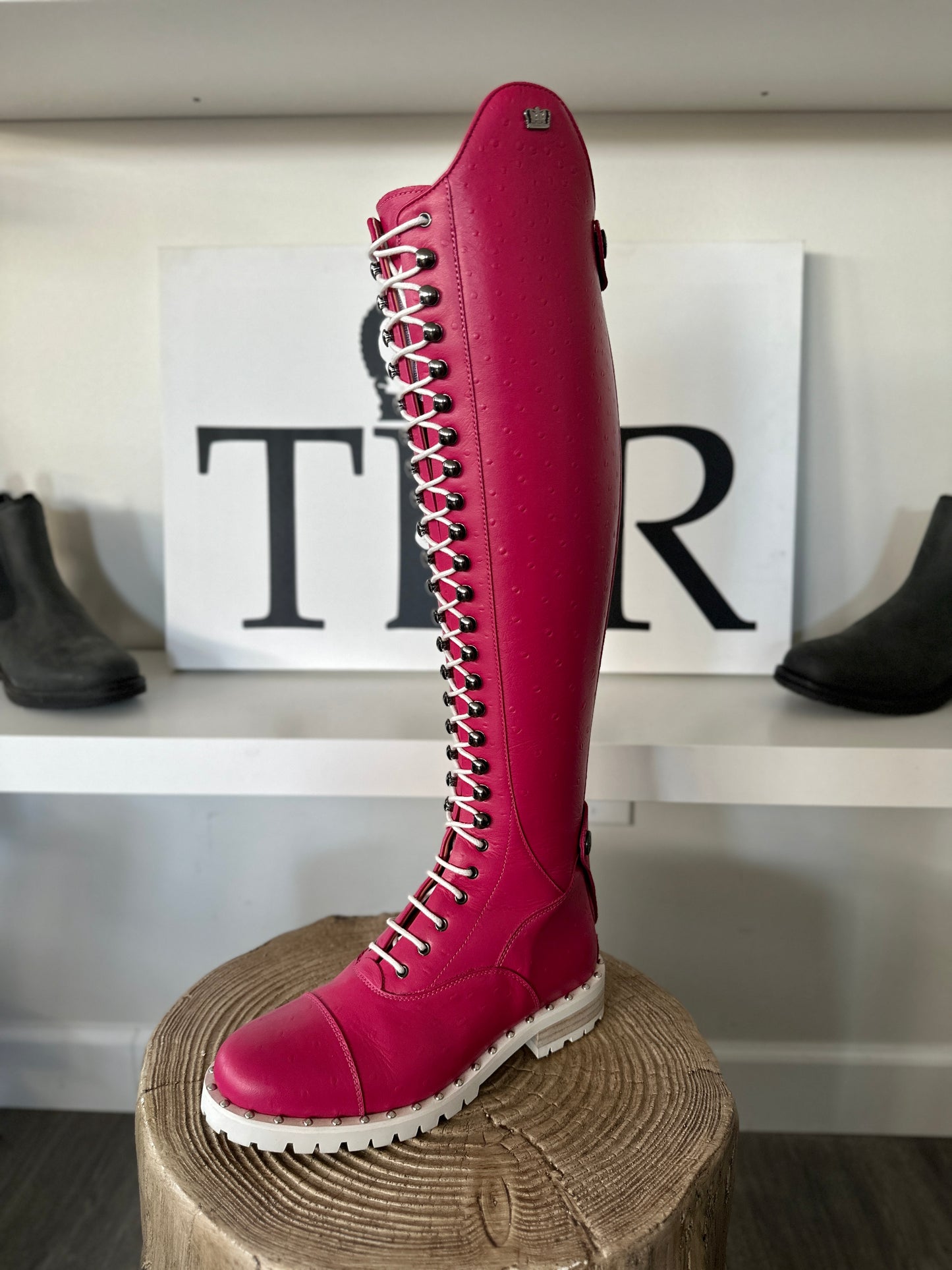 Kingsley Orlando 01 (Ostrich Hot Pink)