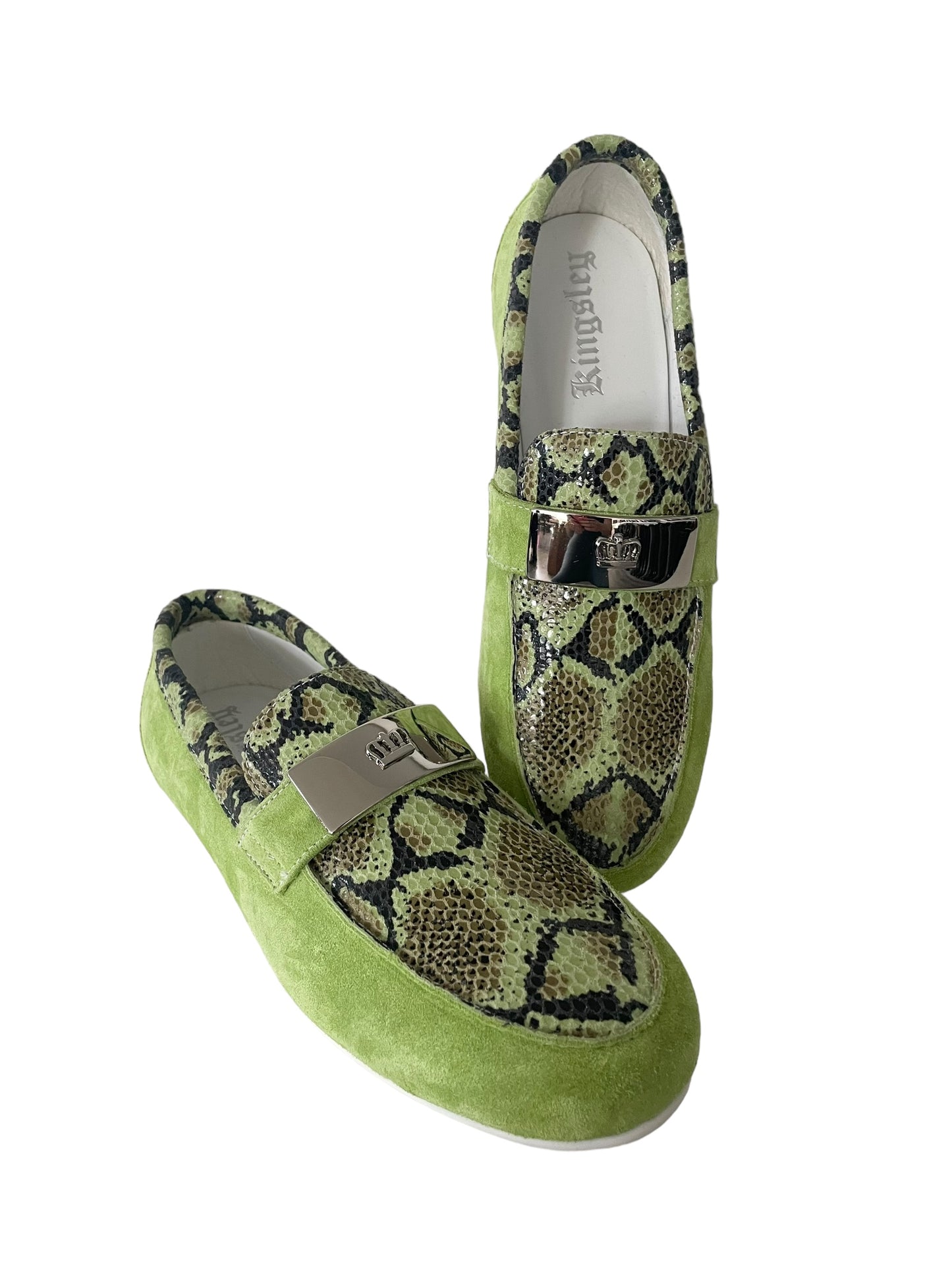 Kingsley Mazy Loafer (Suede Lime)