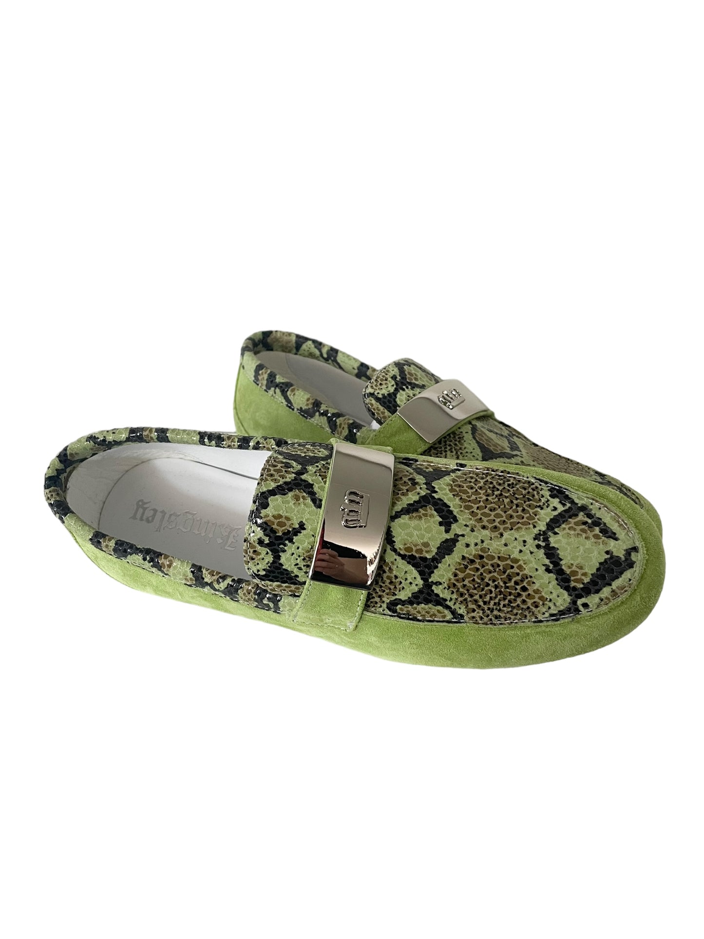 Kingsley Mazy Loafer (Suede Lime)
