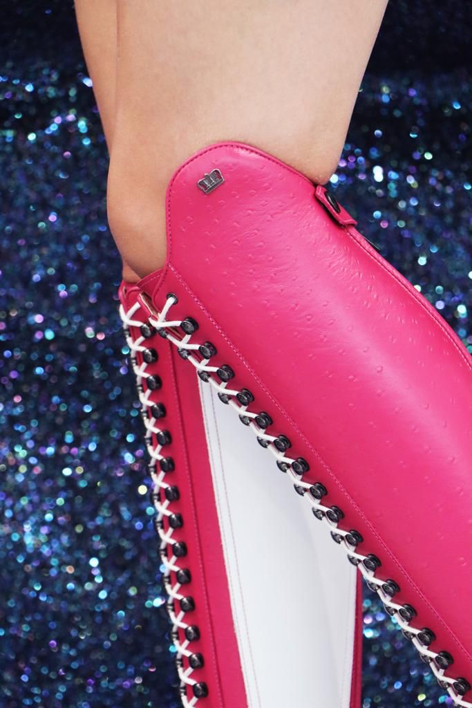 Kingsley Orlando 01 (Ostrich Hot Pink)