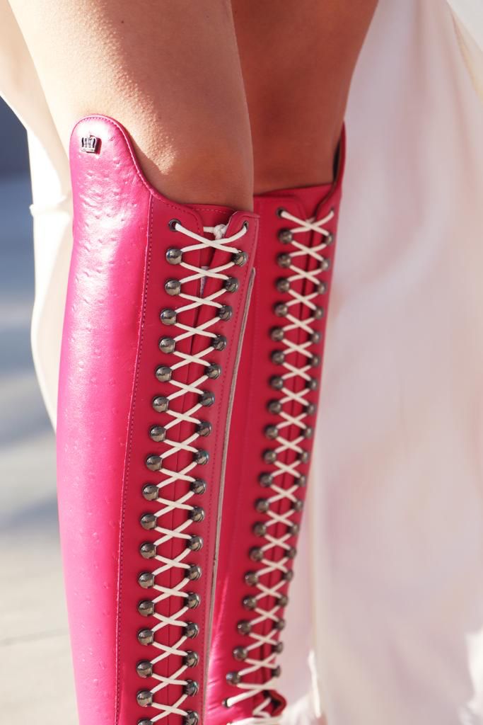 Kingsley Orlando 01 (Ostrich Hot Pink)