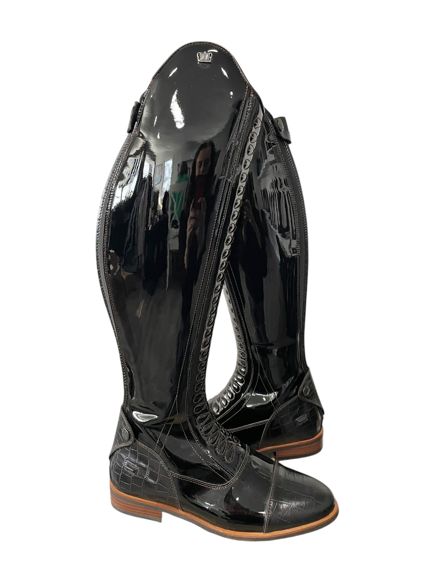 Kingsley Infinity (Patent Black and Brown)