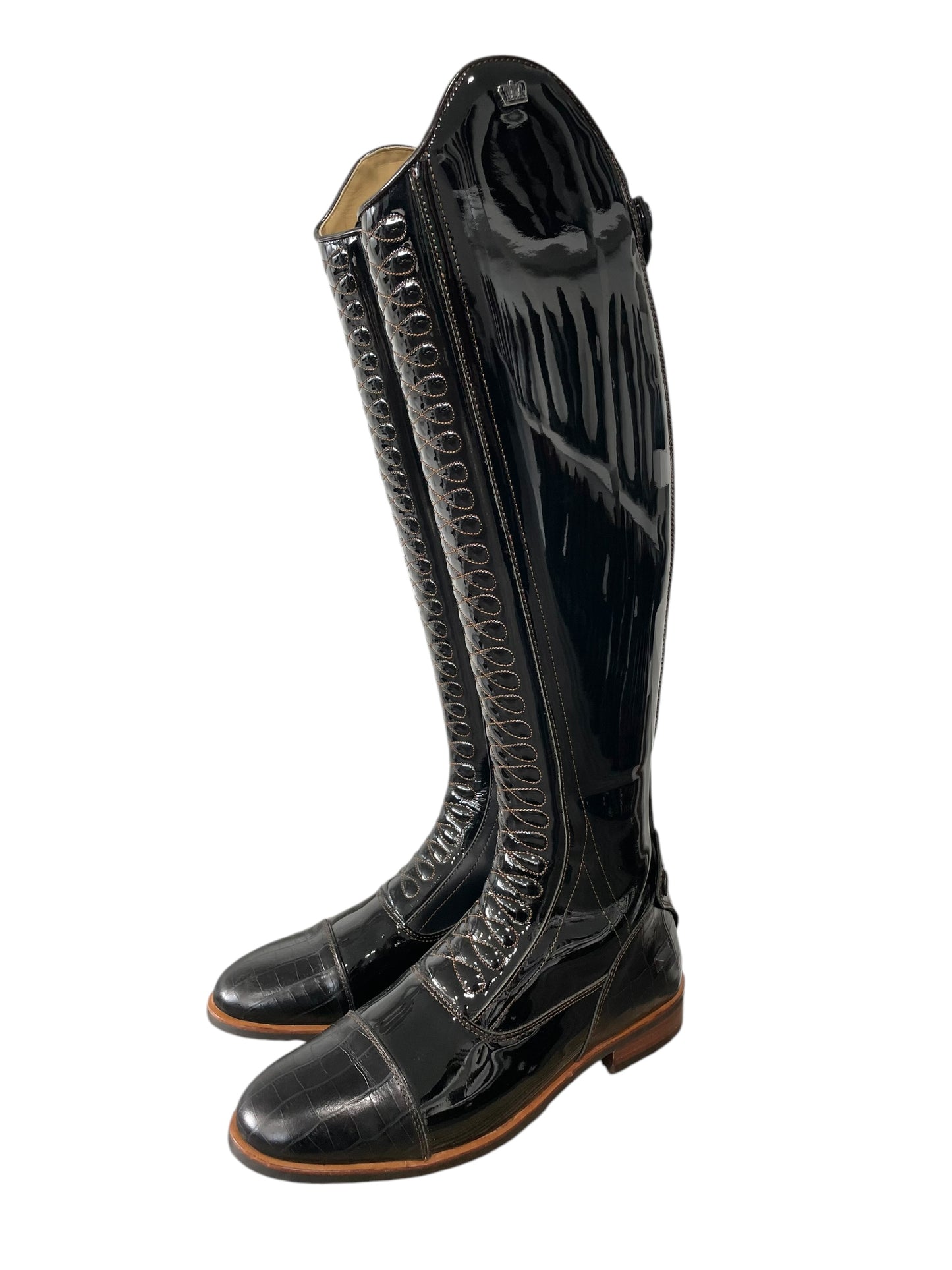 Kingsley Infinity (Patent Black and Brown)