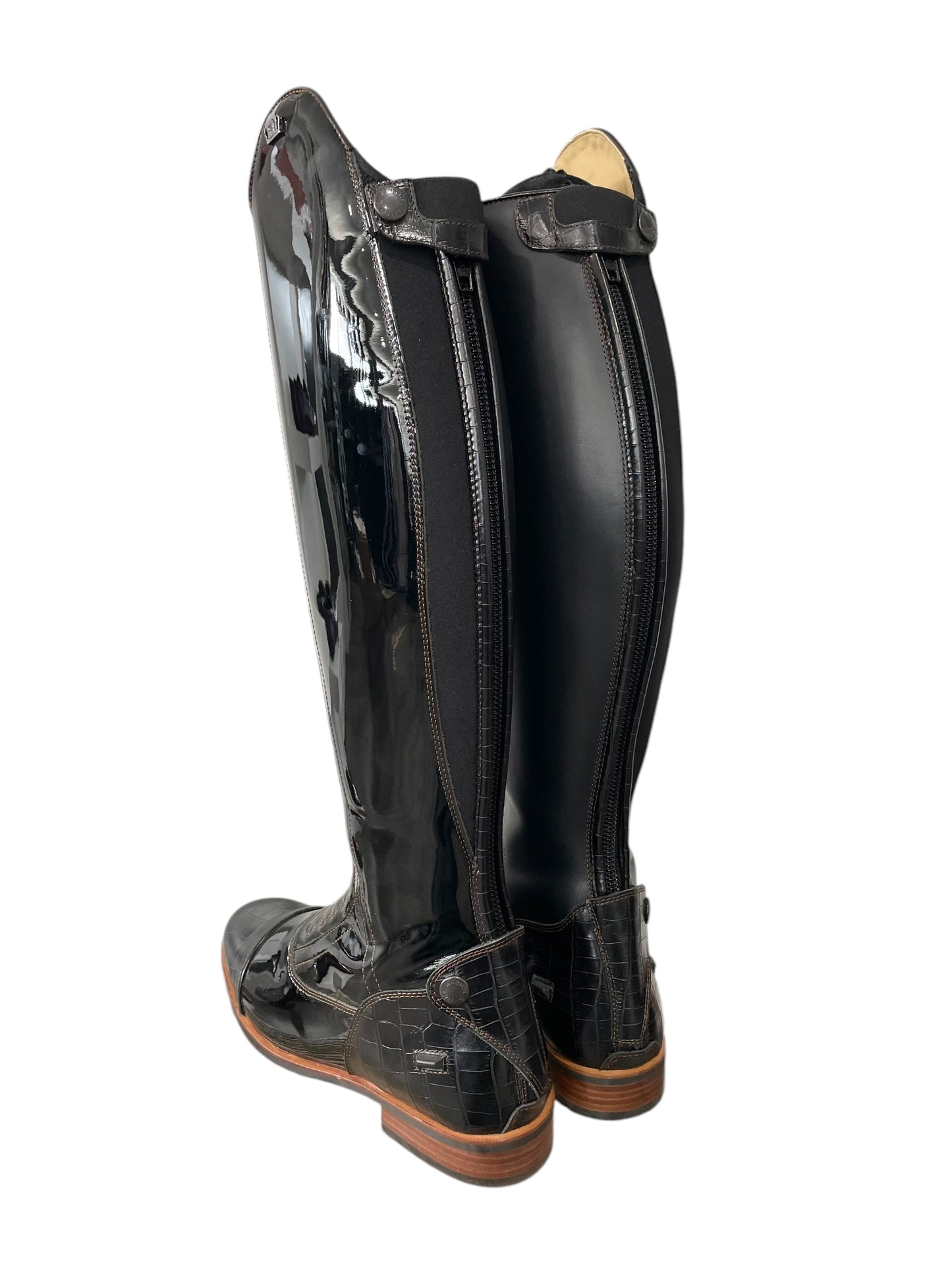 Kingsley Infinity (Patent Black and Brown)