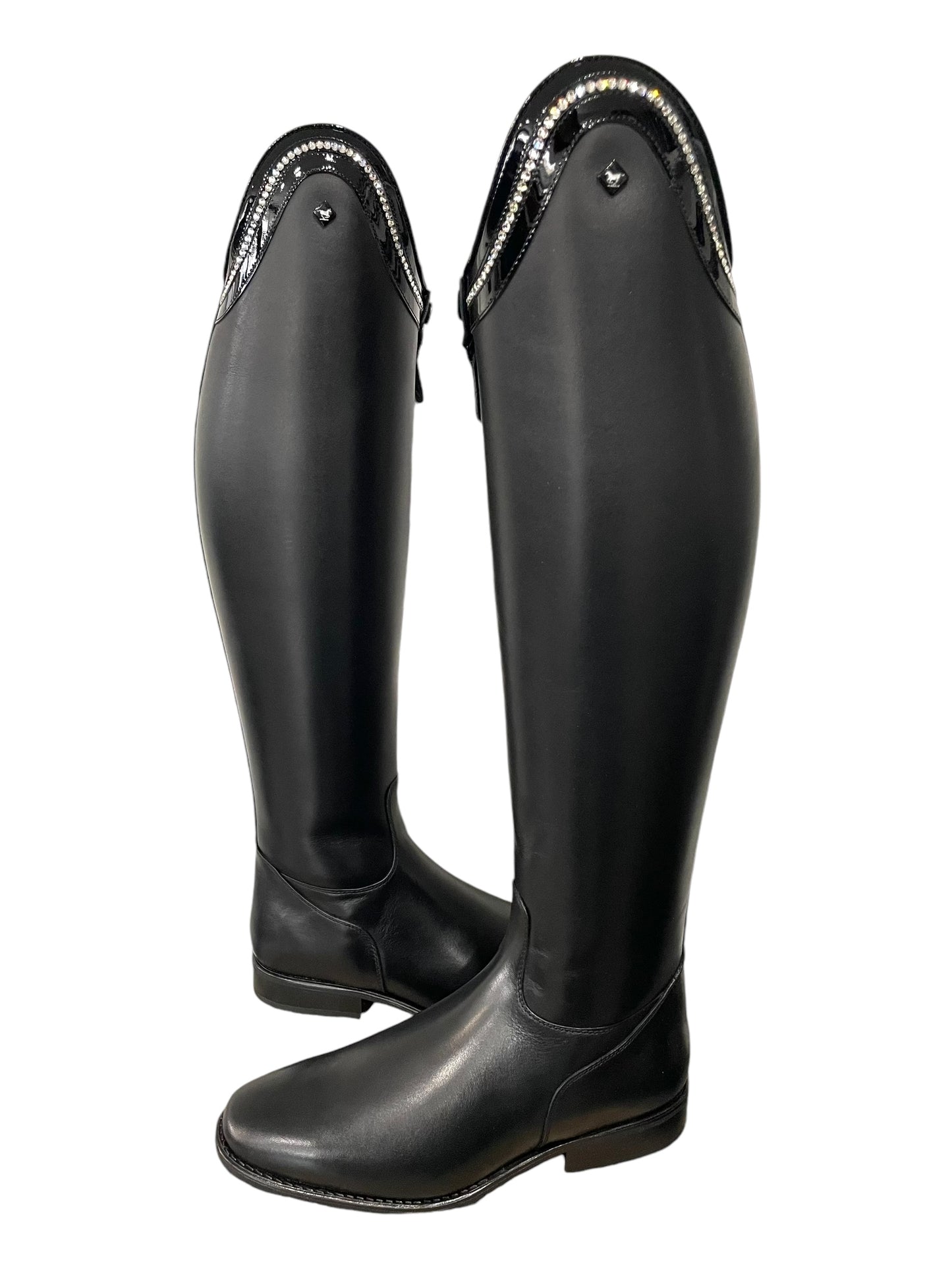 DeNiro Raffaello (WRAT Black w/ Patent and Crystals)