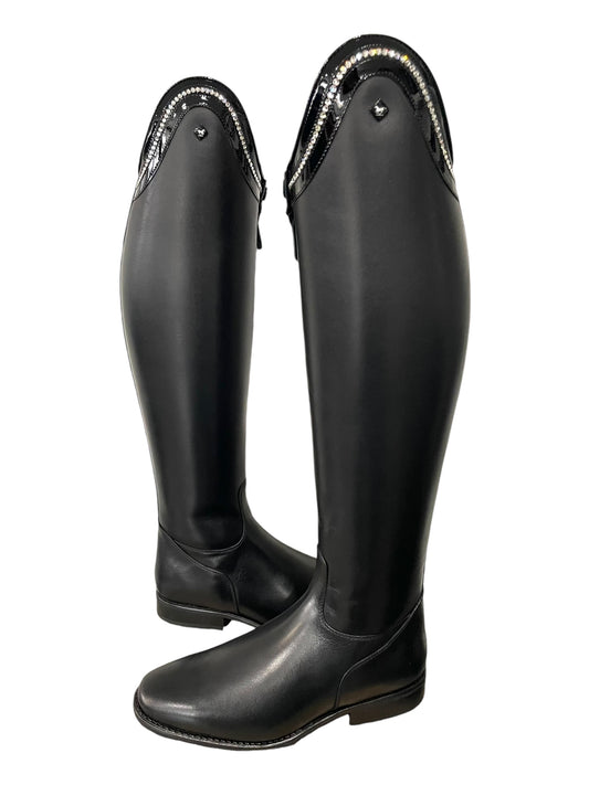 DeNiro Raffaello (WRAT Black w/ Patent and Crystals)