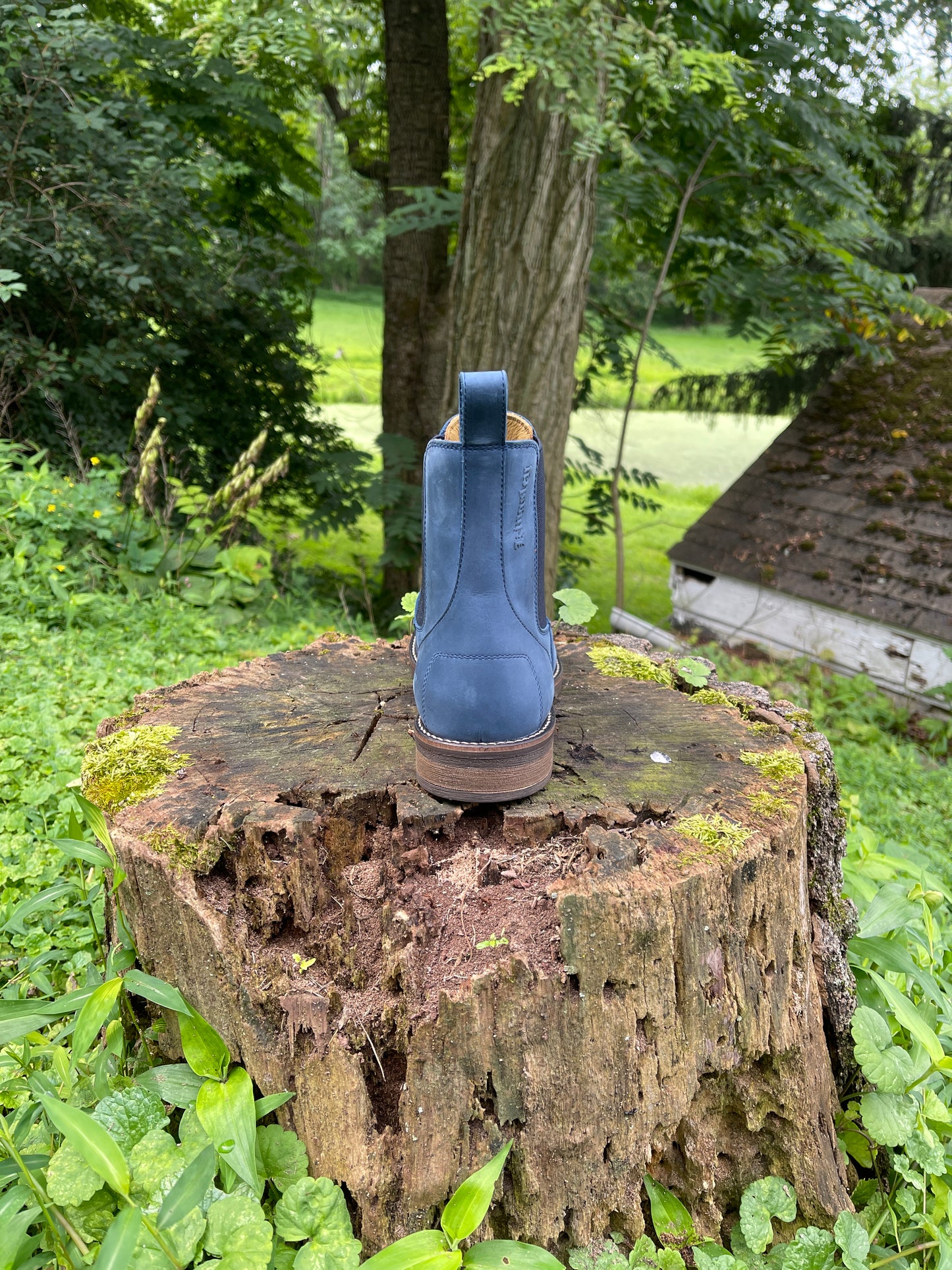 Kingsley Amsterdam Short Boot (Gaucho Blue)