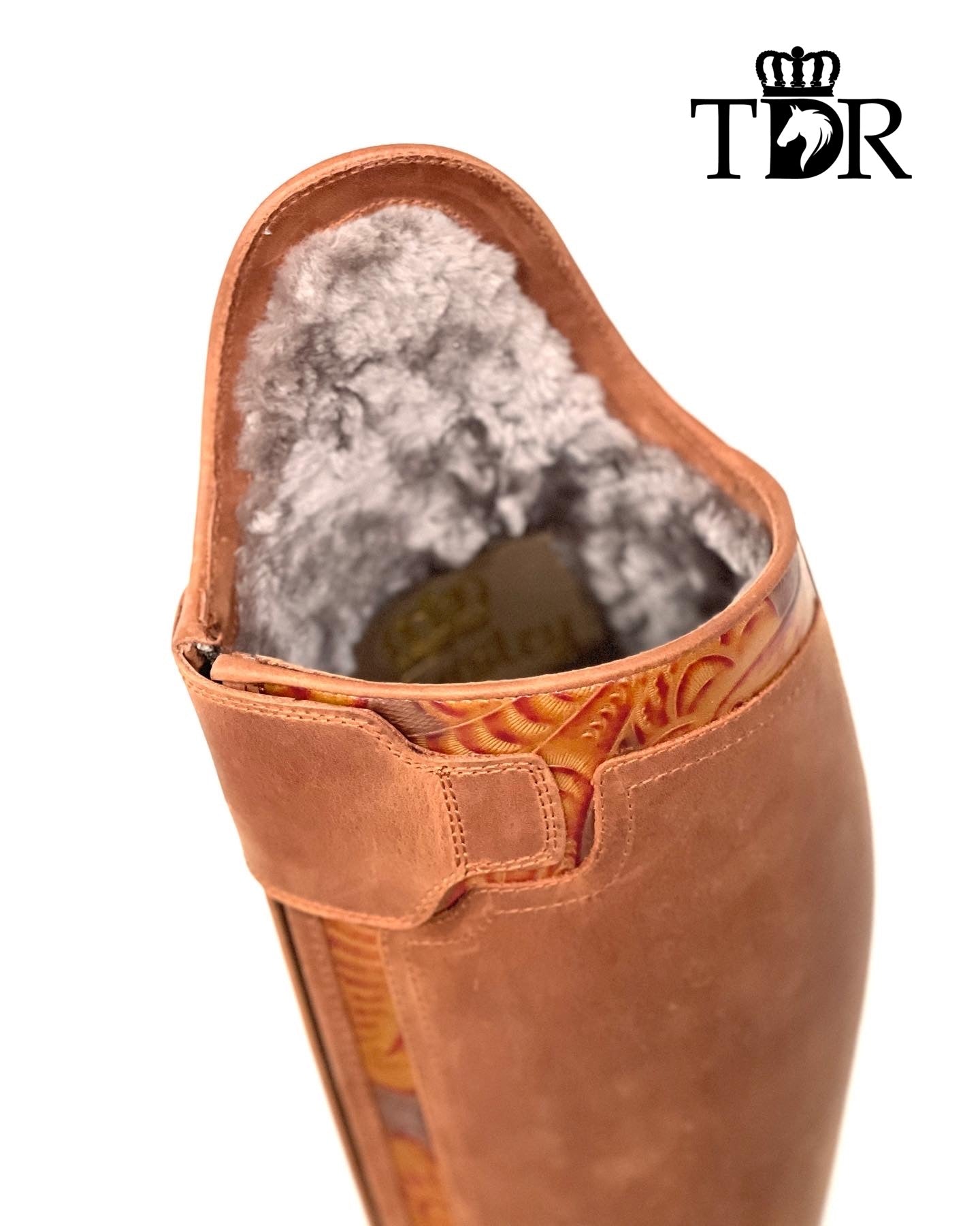 Kingsley WINTER London 01 Boot (Engraved Chestnut)