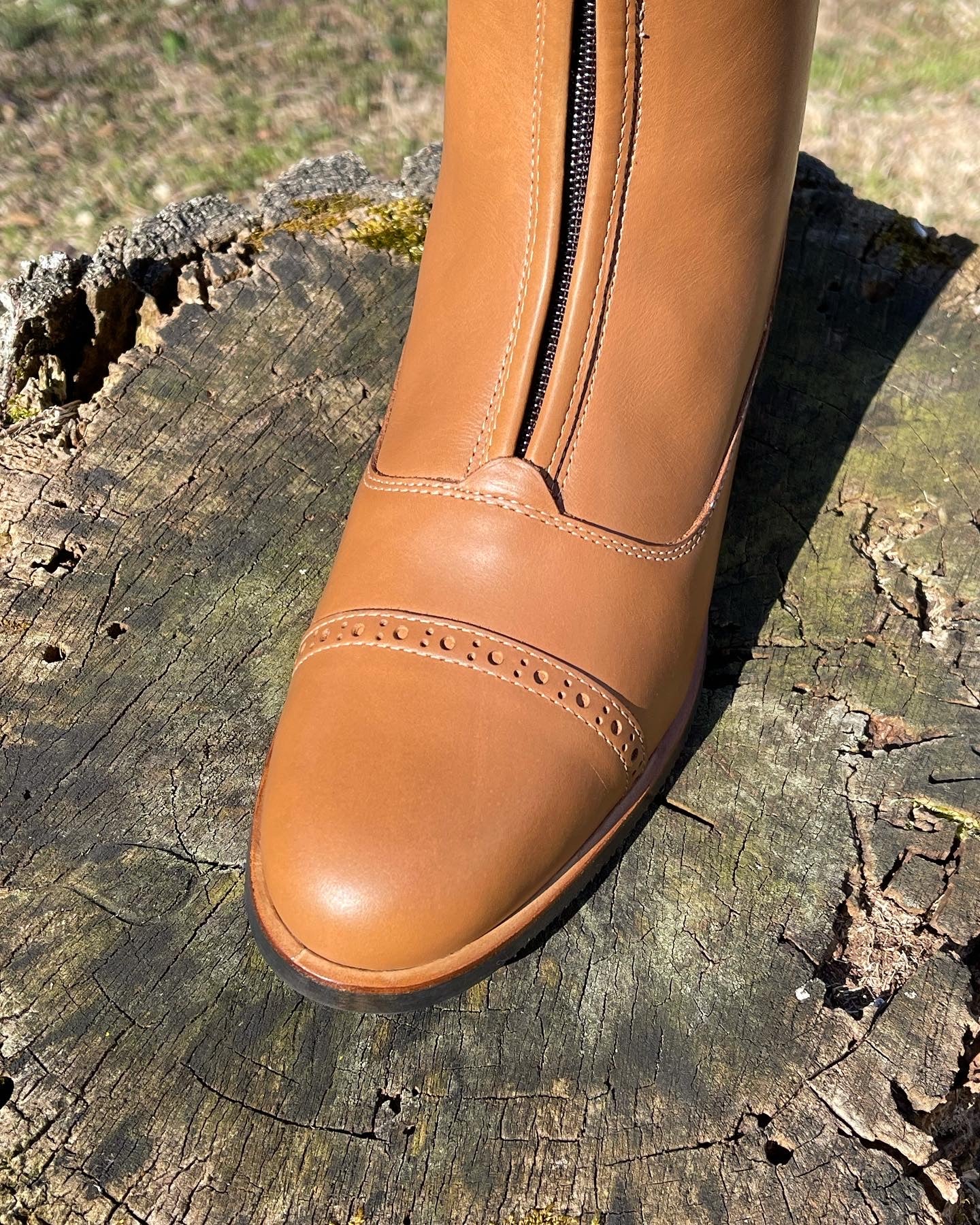 Kingsley London 01 Dressage Boot (Nature Camel)