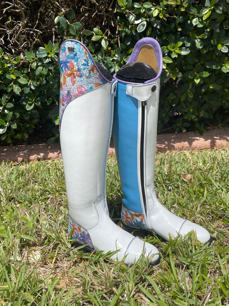 Kingsley Capri Dressage Boot (Roma White)