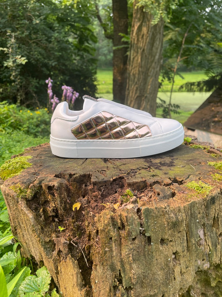 Kingsley Cross Sneaker (Rose Gold)