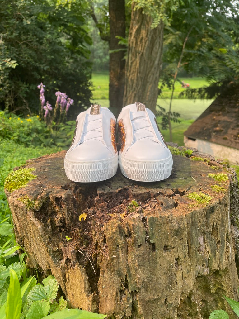 Kingsley Cross Sneaker (Rose Gold)