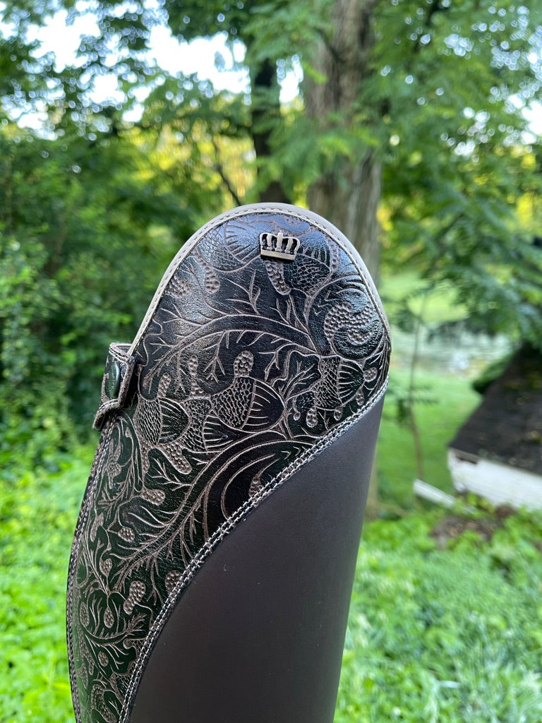 Kingsley Denver Western Riding Boot (Nature Brown)