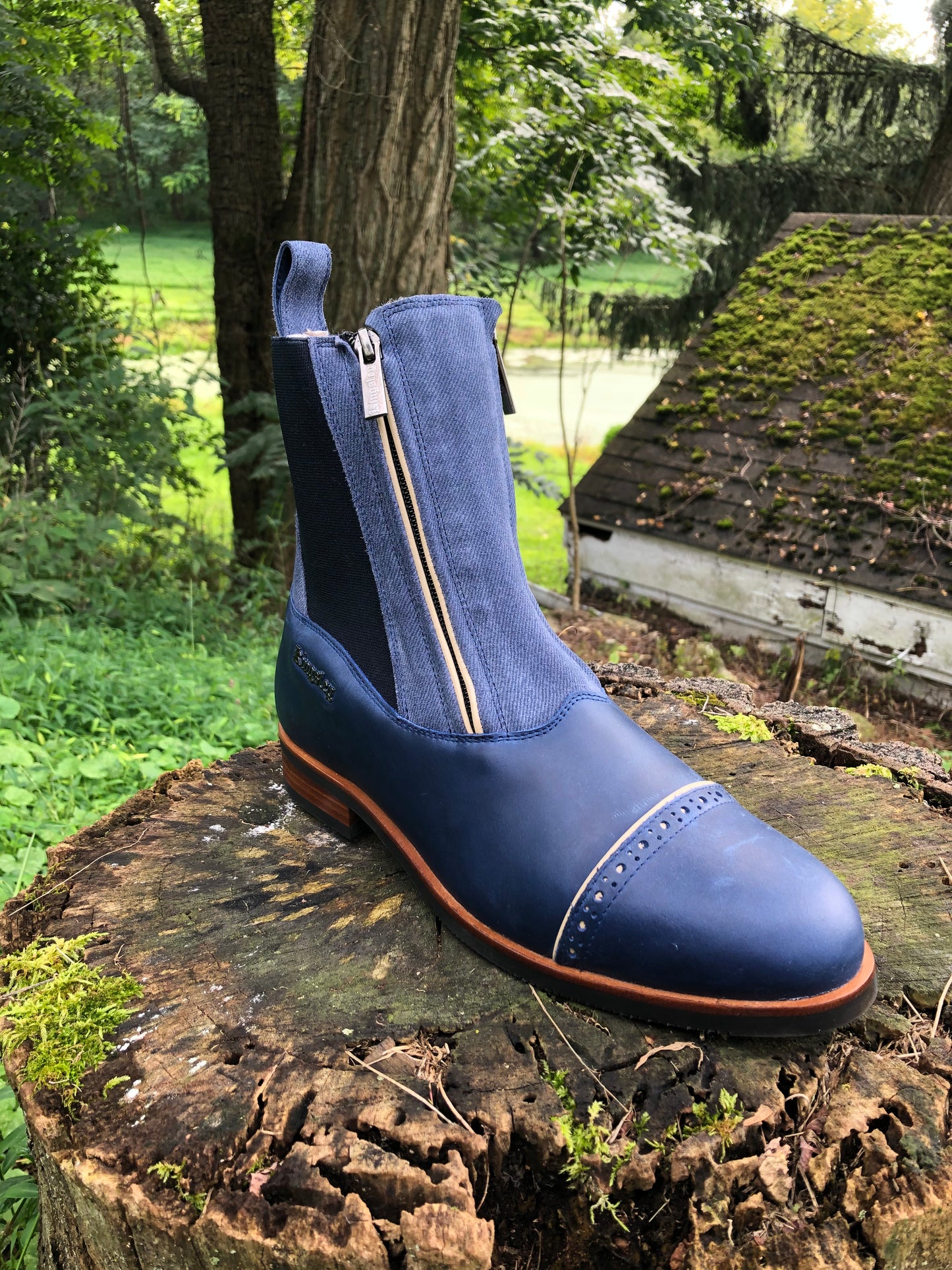 Kingsley WINTER Zambia Paddock Boot (Gaucho Blue)