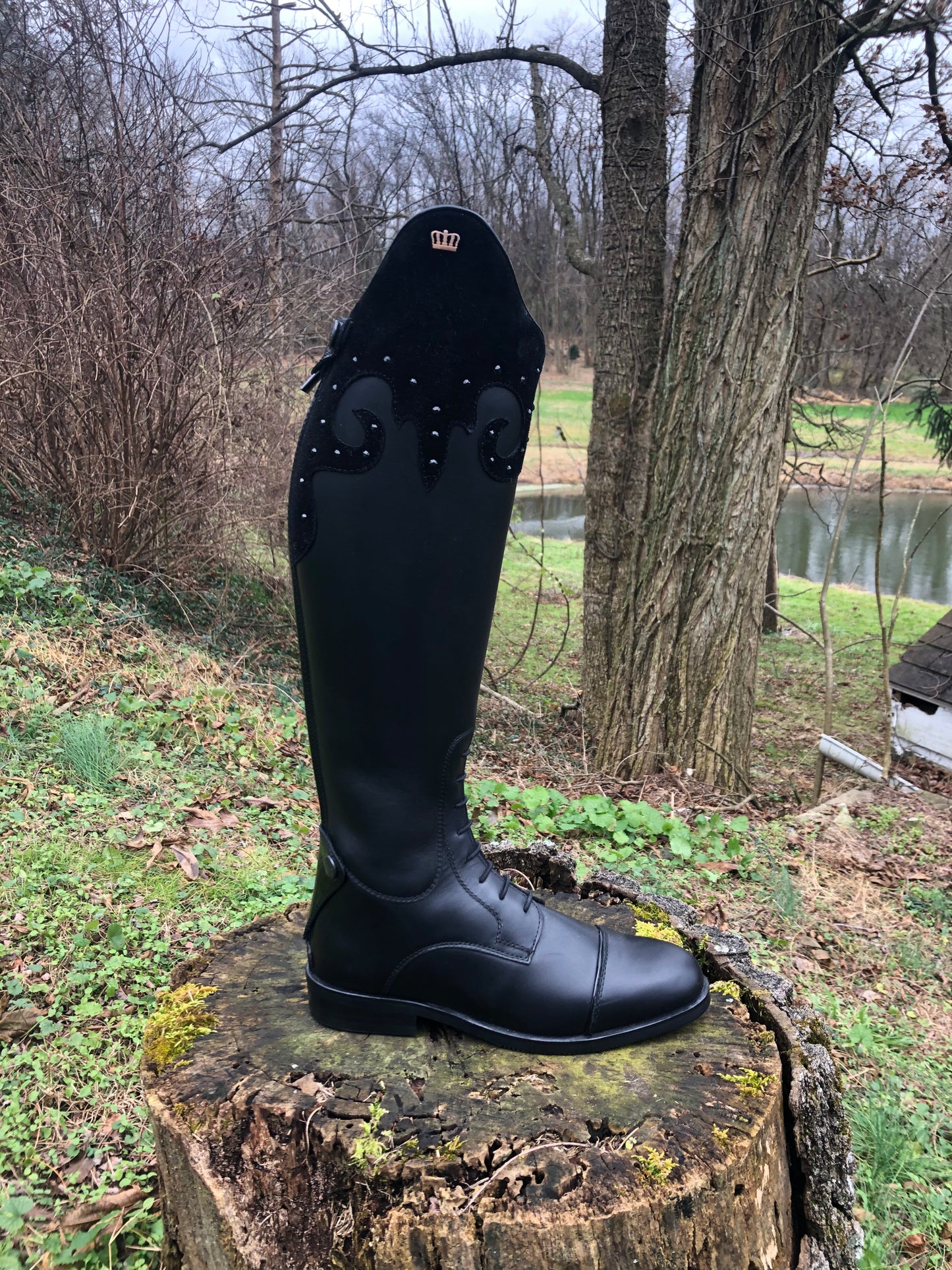 Kingsley Olbia 02 Riding Boot (Nature Black)