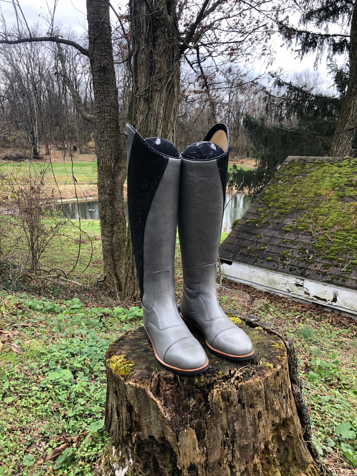 Kingsley Olbia 01 Riding Boot (Paxson Grey)