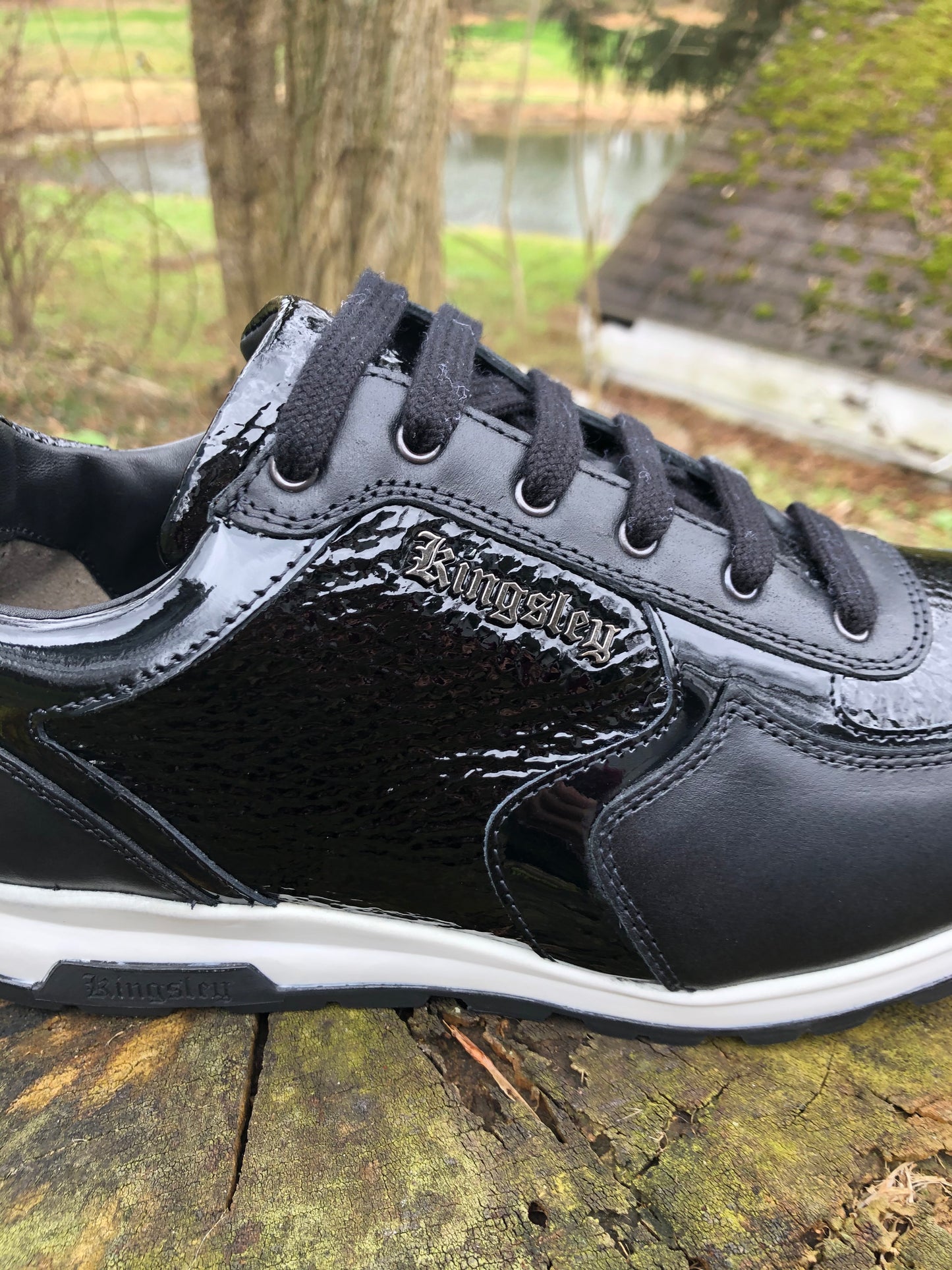 Kingsley Cervo Sneaker (Nature Black)