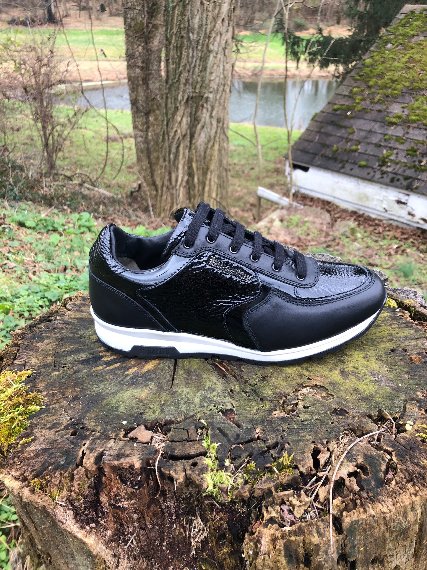 Kingsley Cervo Sneaker (Nature Black)