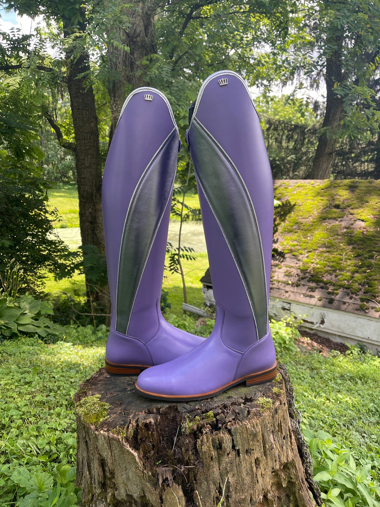 Kingsley Capri Dressage Boot (Nature Lilac)