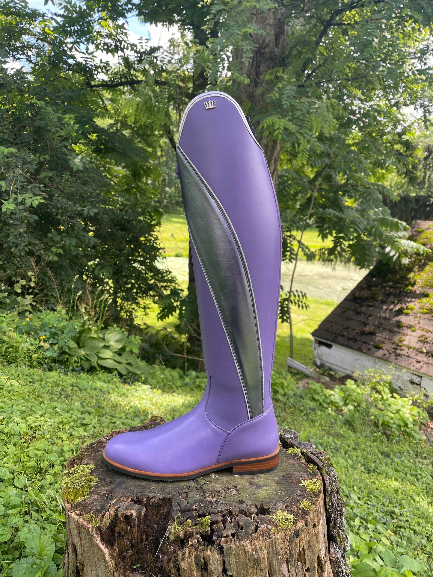 Kingsley Capri Dressage Boot (Nature Lilac)