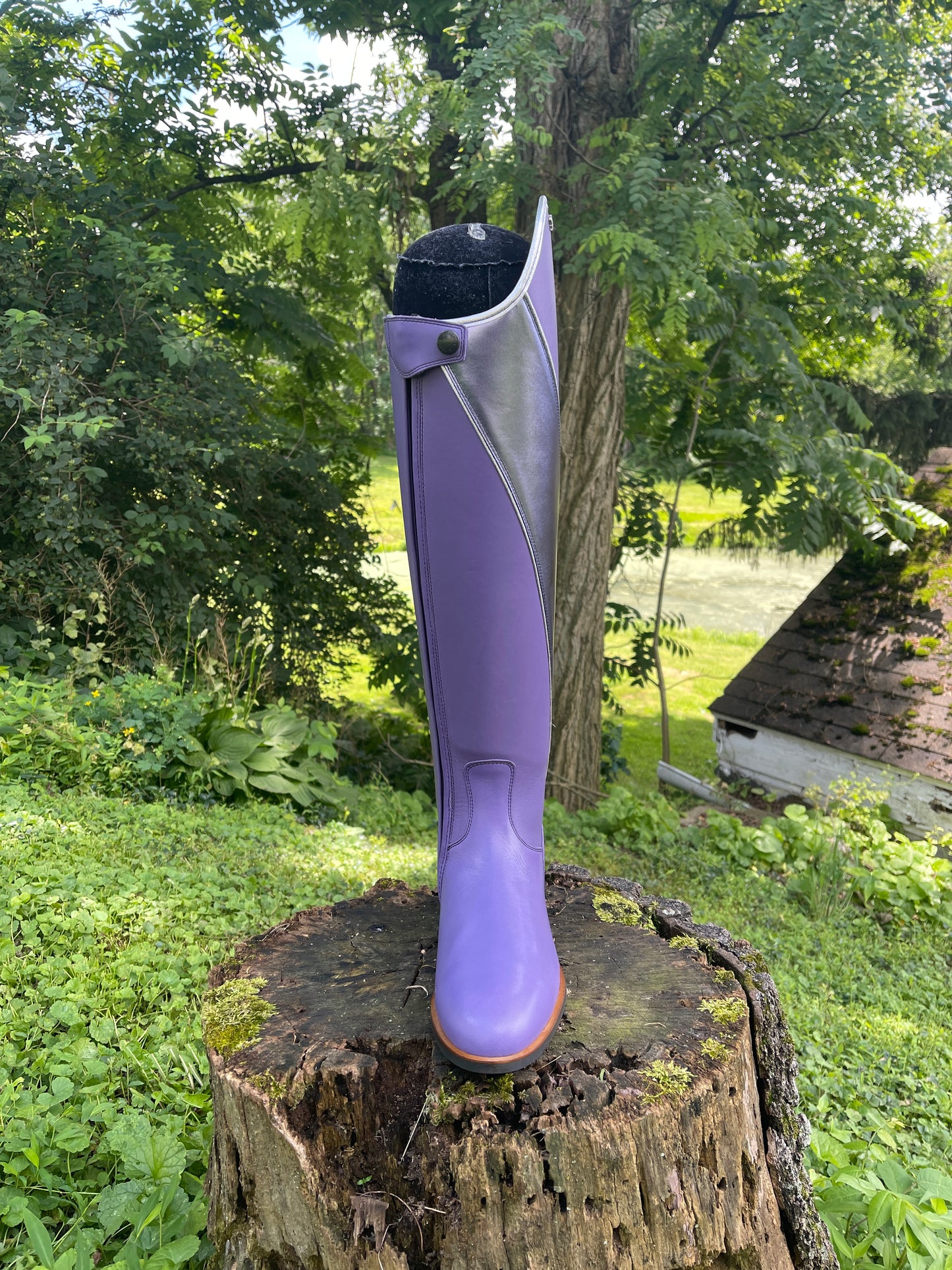 Kingsley Capri Dressage Boot (Nature Lilac)