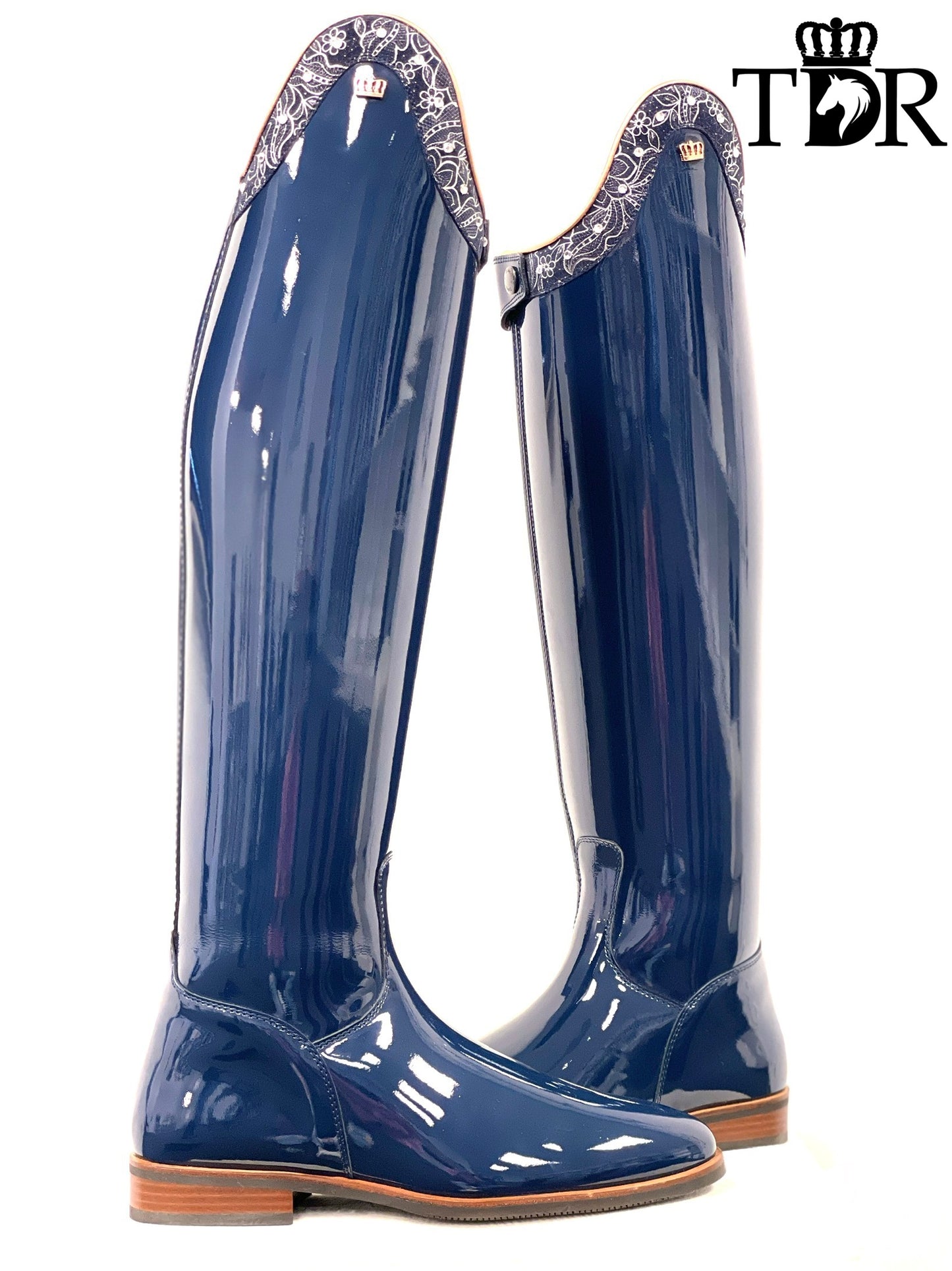 Kingsley Capri 01 Dressage Boot (Roma Blue)