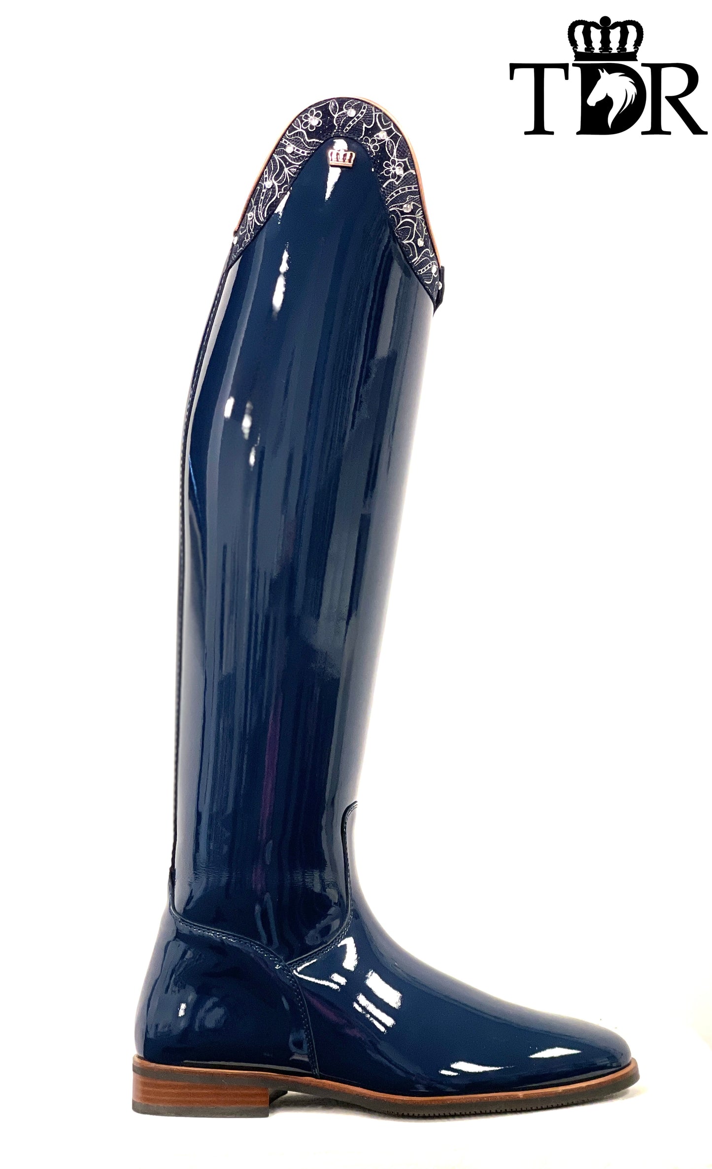 Kingsley Capri 01 Dressage Boot (Roma Blue)