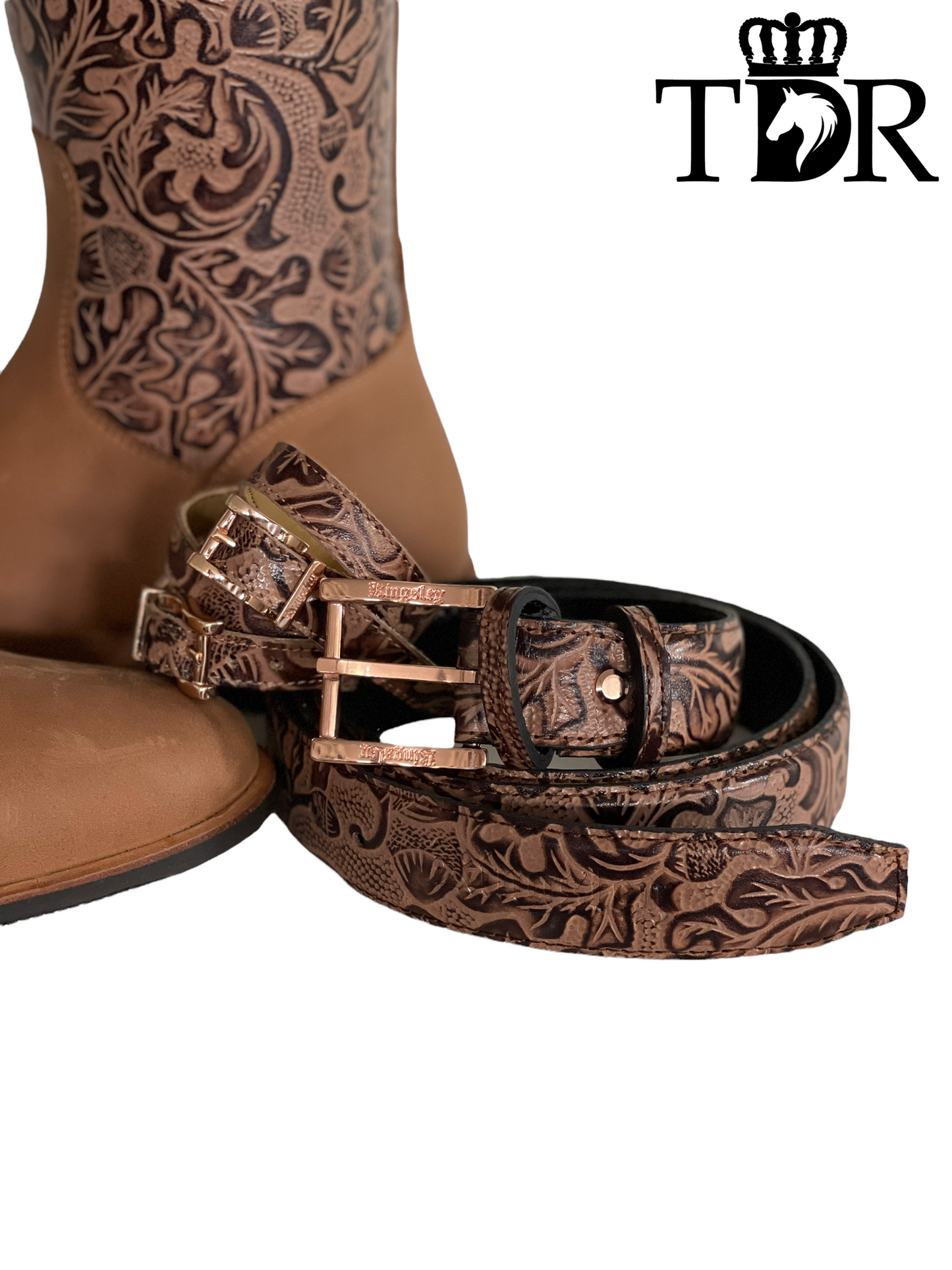 Kingsley Capri 01 Dressage Boot (Oak Brown)