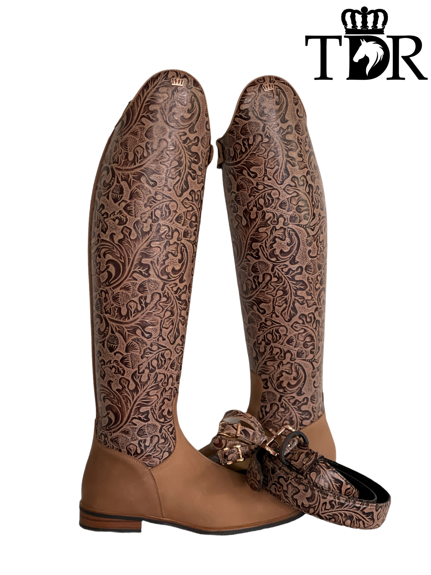 Kingsley Capri 01 Dressage Boot (Oak Brown)