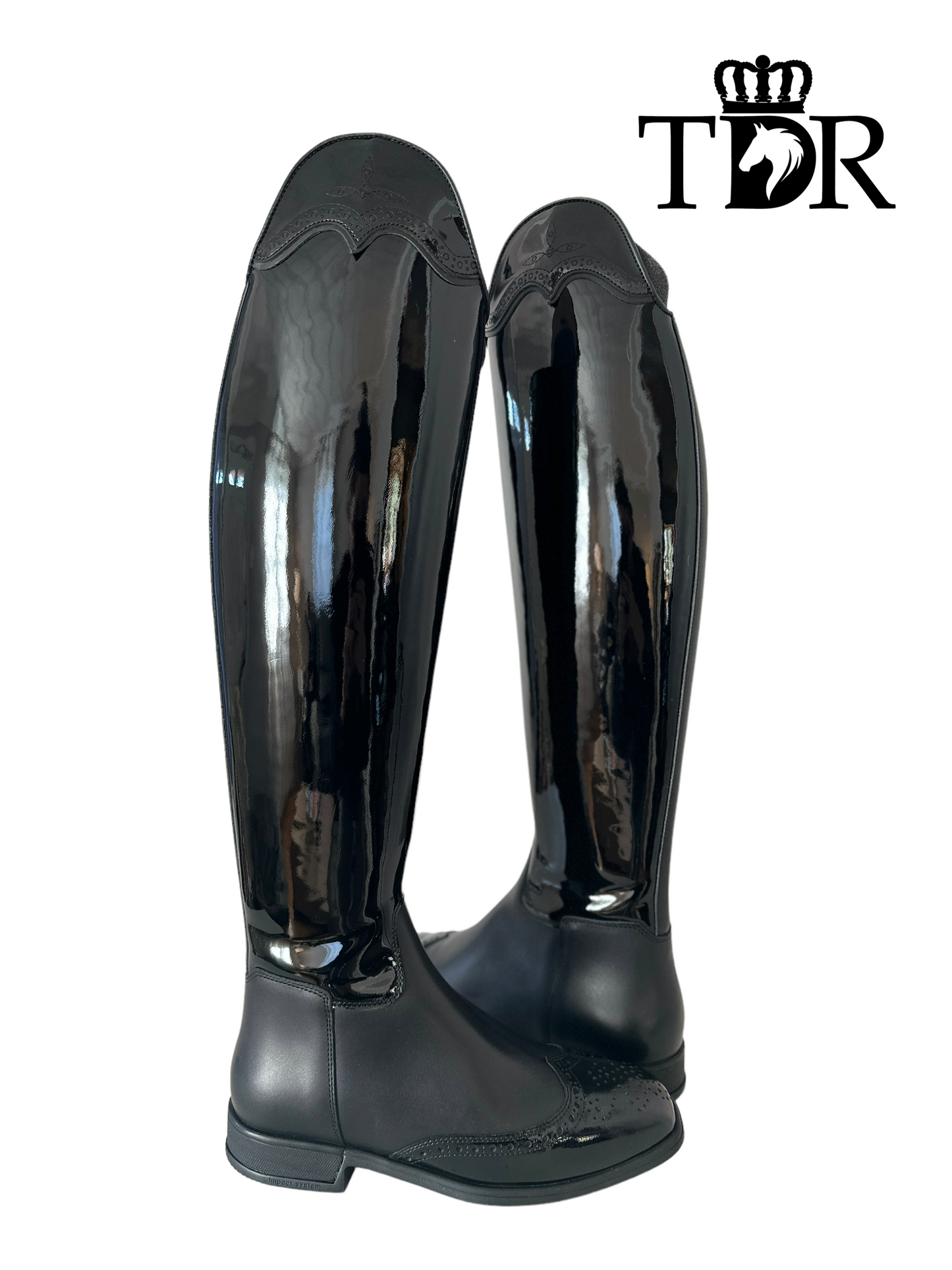 Chester Aachen Dressage Boot (Patent Black)