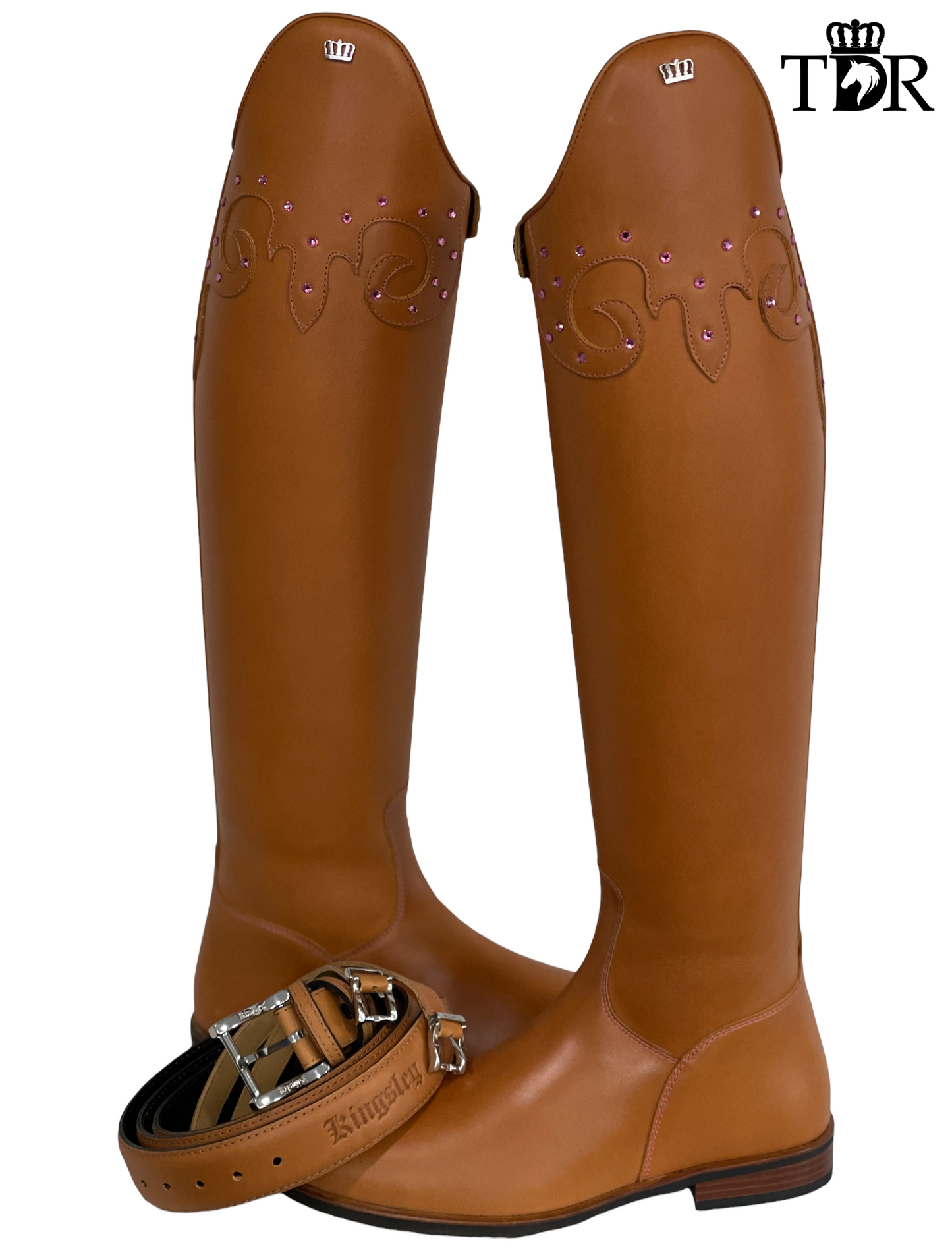 Kingsley Capri 01 Dressage Boot (Nature Mel)