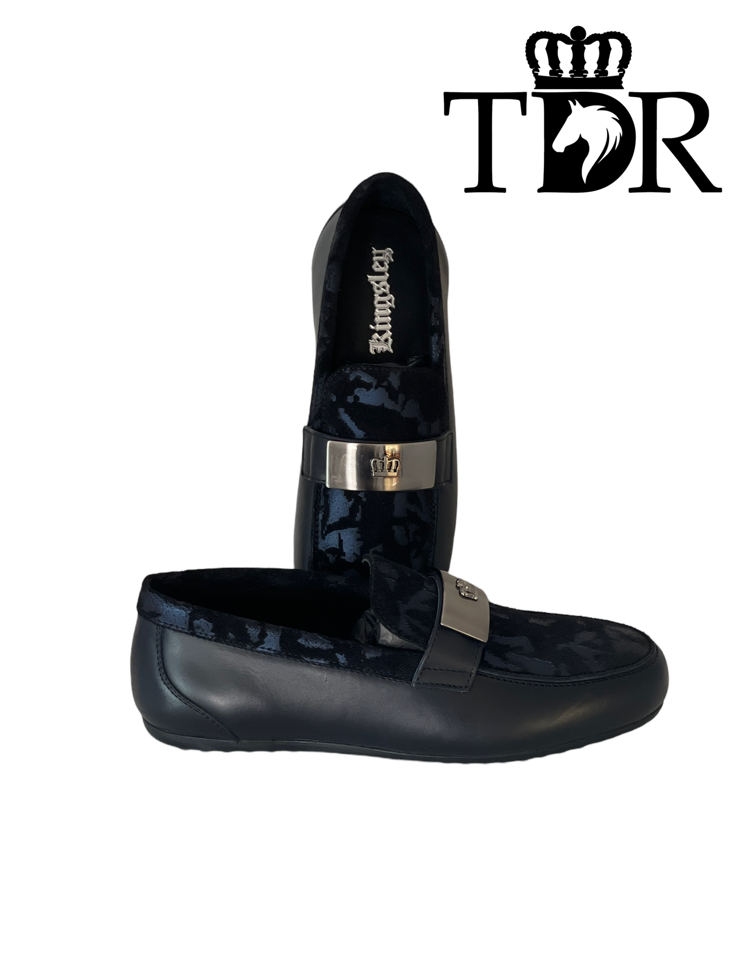 Kingsley Mazy NAVY Loafer (37)