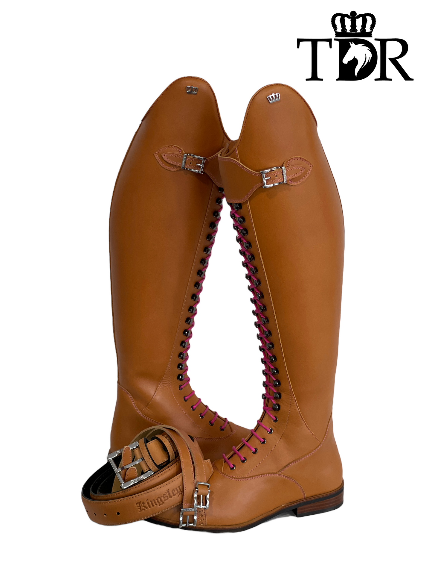 Kingsley Orlando 02 Dressage Boot (Nature Mel)