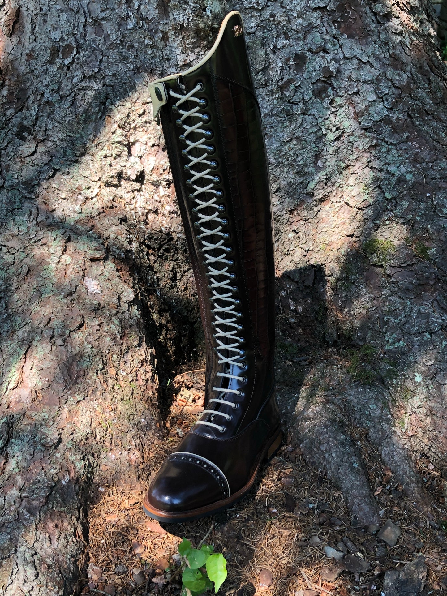 Kingsley Orlando 02 Dressage Boot (Uragano Dark Brown)