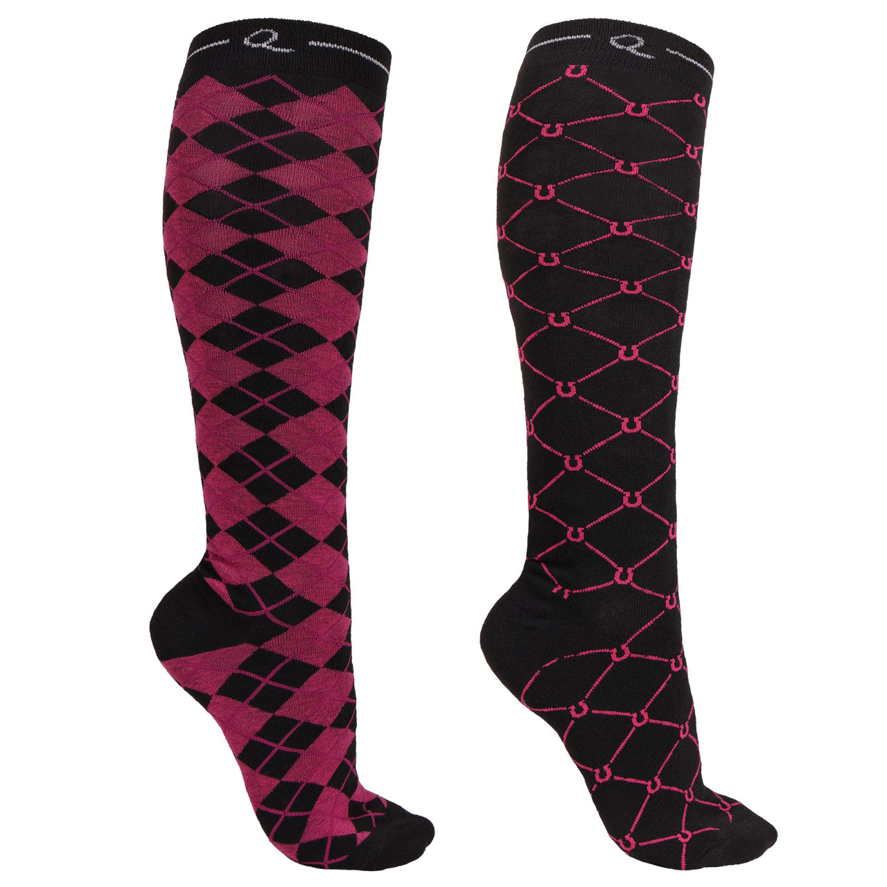 QHP Classic Boot Socks 2-Pack (Multiple Sizes)