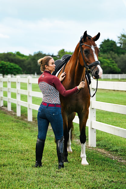 Novella Juliet Shirt (Royal Plum)