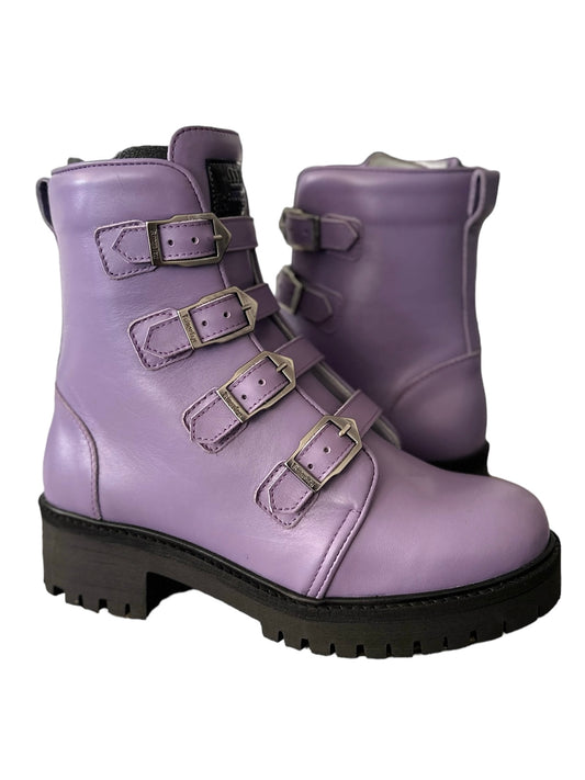 Kingsley Nova Biker Boot (Lilac)