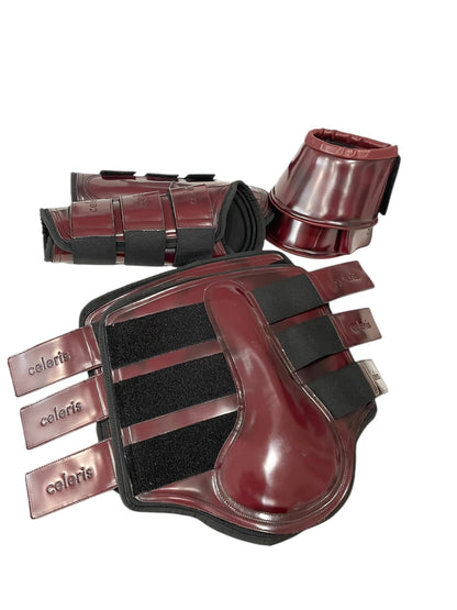 Celeris Over-Reach Boots (Polished Bordeaux)